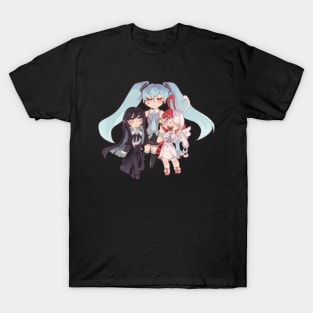 Miku, Uta, and Ado T-Shirt